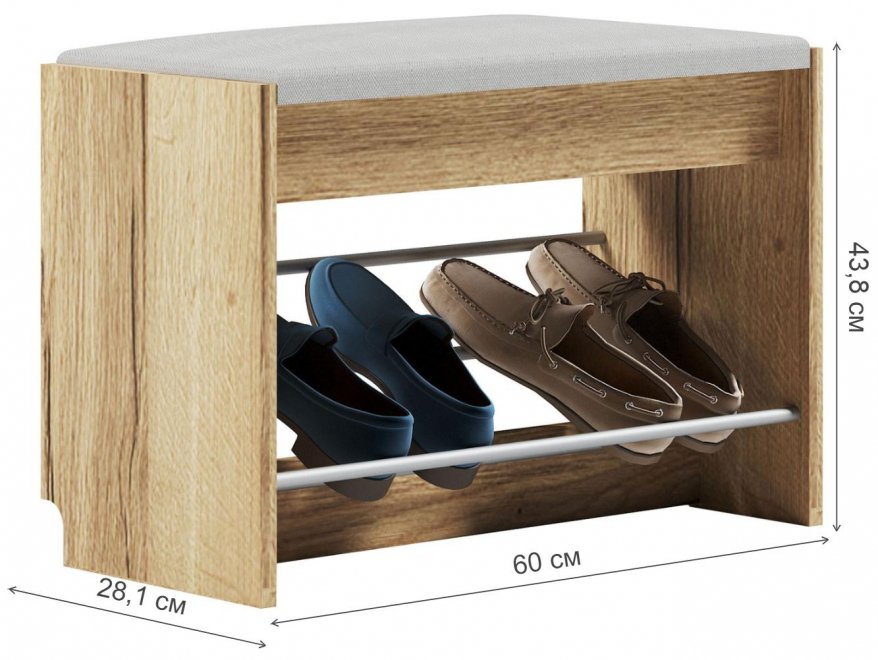 Обувница ТП-5 дуб делано
