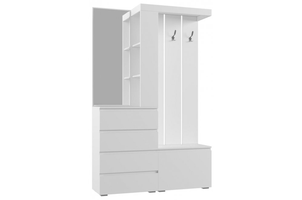 Готовая прихожая Крона 1260 белый