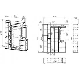 Готовая прихожая Мебелайн-14