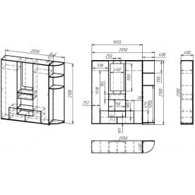 Готовая прихожая Мебелайн-16