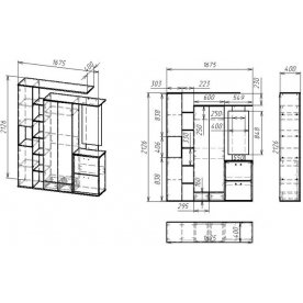 Готовая прихожая Мебелайн-21