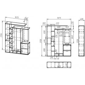 Готовая прихожая Мебелайн-21