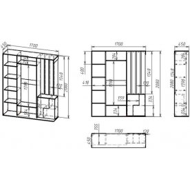 Готовая прихожая Мебелайн-5