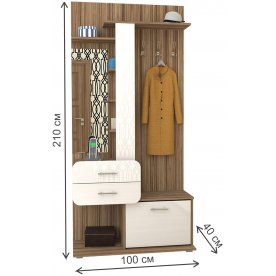Готовая прихожая Мебелеф-17