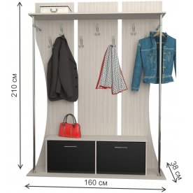 Готовая прихожая Мебелеф-22
