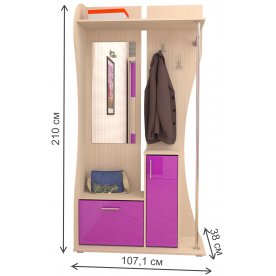 Готовая прихожая Мебелеф-27