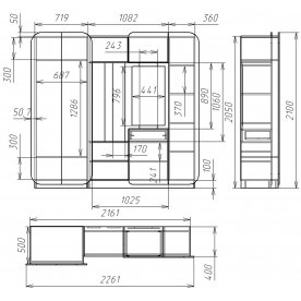Готовая прихожая Мебелеф – 6