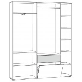 Готовая прихожая Оден