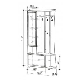 Прихожая Алла 2 люкс