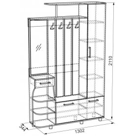 Прихожая Барселона 1