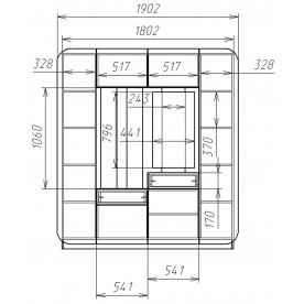 Прихожая Мебелеф 5