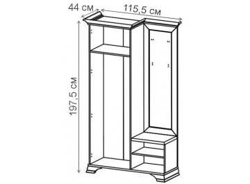 Шкаф Kentaki S320-PPK 110L
