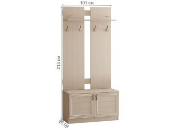 Готовая прихожая Лира №58