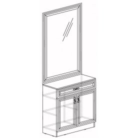 Готовая прихожая Лира №59