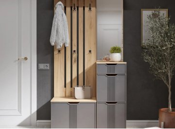 Модульная прихожая Эмилия ЭЛ-002 комплектация 1