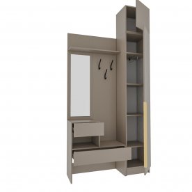 Модульная прихожая Голд Бостон