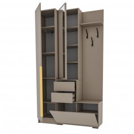 Модульная прихожая Голд Бостон