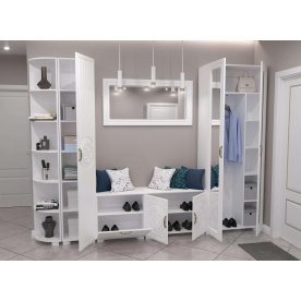 Модульная прихожая Монблан комплектация 3