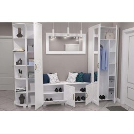 Модульная прихожая Монблан комплектация 3