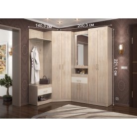 Модульная прихожая Ника комплектация 2