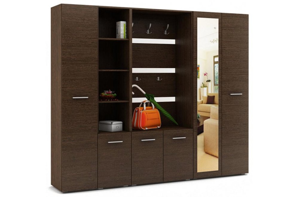 Модульная прихожая Плутон-3 венге