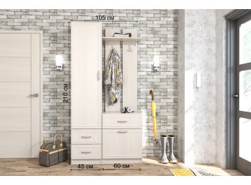 Модульная прихожая Иннэс 6 Рамка