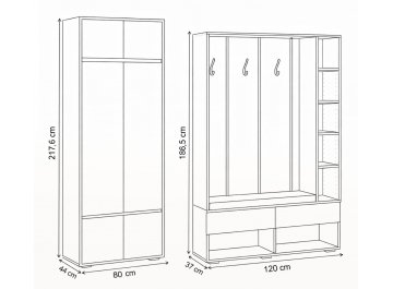 Модульная прихожая Роут