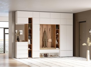 Модульная прихожая Роут комплектация 1