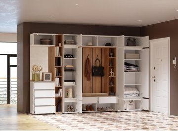 Модульная прихожая Роут комплектация 2