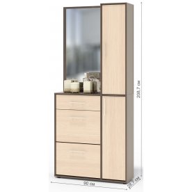 Модульная прихожая ТП-4 + ПЗ-4