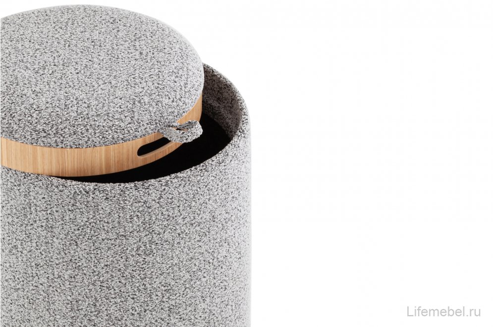 Пуф Брюгге ХS серый