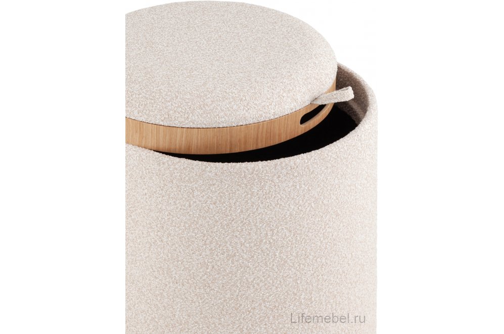 Пуф Брюгге S бежевый