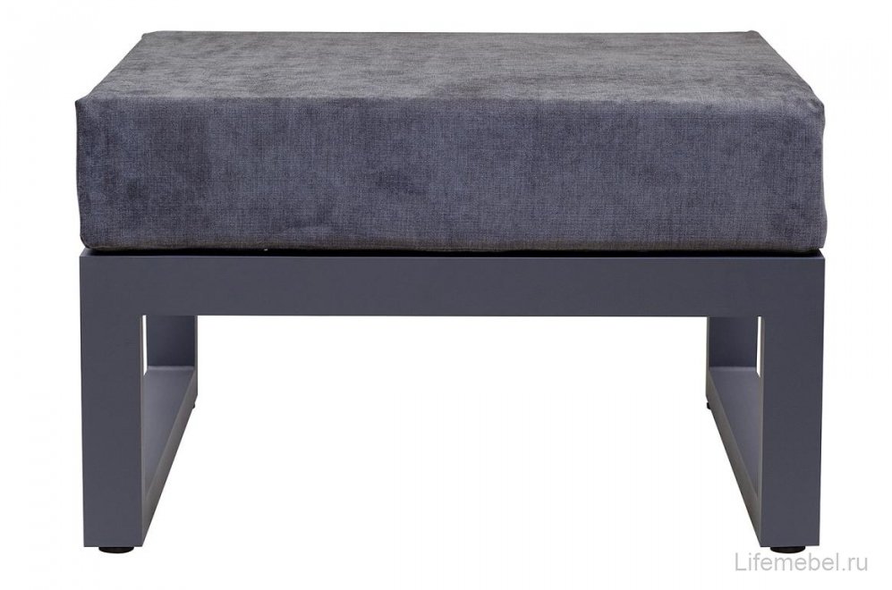 Пуф Capri antracite grey