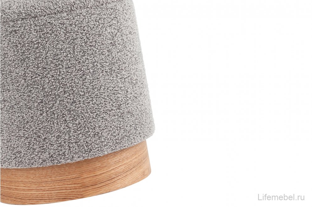 Пуф Эрсталь ХS серый