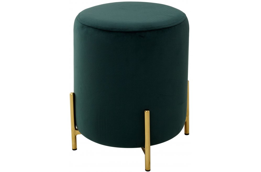 Пуф Rice bluvel-78 green / gold 