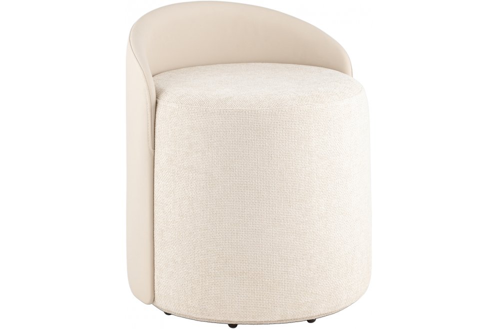 Пуф Тея шенилл бежевый