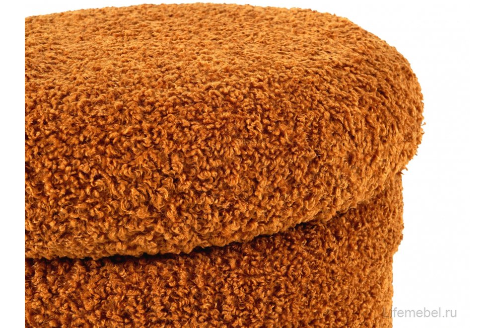 Пуфик Pancakes low терракотовый