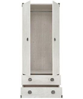 Шкаф для прихожей Индиана JSZF 2D2S сосна каньон без полок