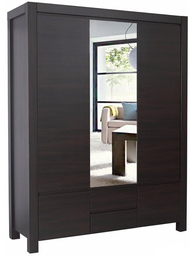 Шкаф двухдверный Каспиан SZF 5D2S венге