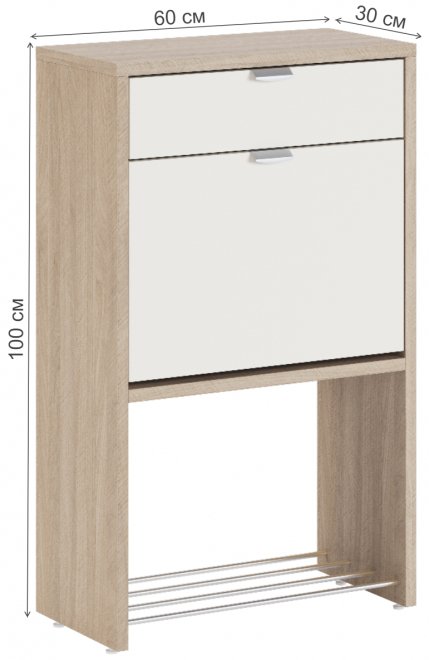 Обувница Эльтон мод. 4 палермо / перламутр