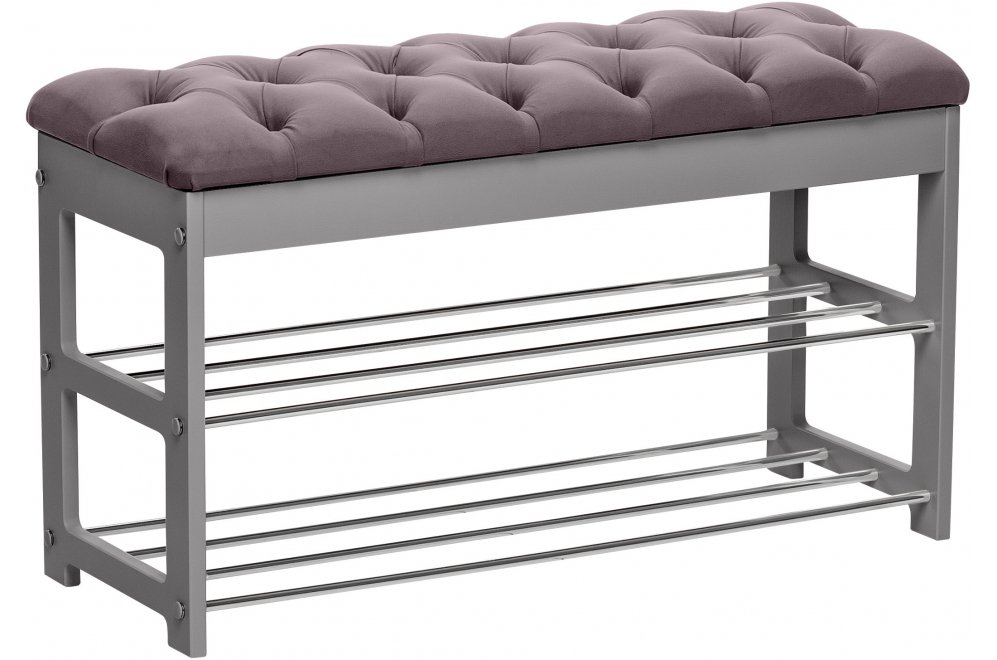 Обувница Грейс серый ясень / V 19