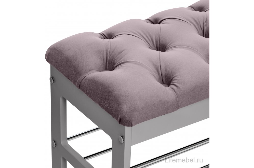 Обувница Грейс серый ясень / V 19