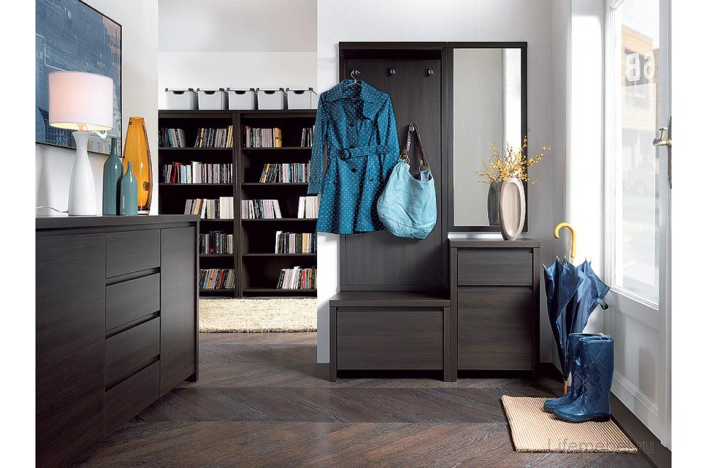 Обувница Каспиан BUT 60 венге