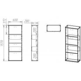 Обувница Мебелайн-13