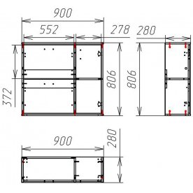 Обувница Мебелайн-15