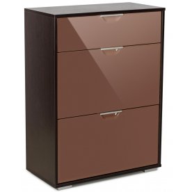 Обувница Мелита венге / капучино