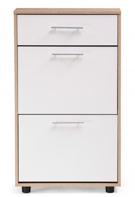 Обувница ТП-2 дуб сонома / белый