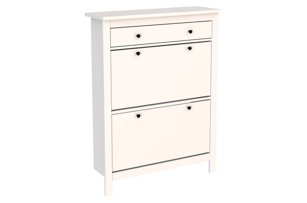 Обувница Сага 92х122 белая