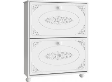 Тумба для обуви Ассоль АС-45 белое дерево