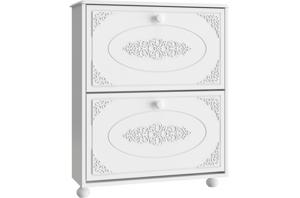 Обувница Ассоль АС-45 белое дерево